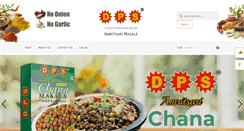 Desktop Screenshot of dpsspices.com